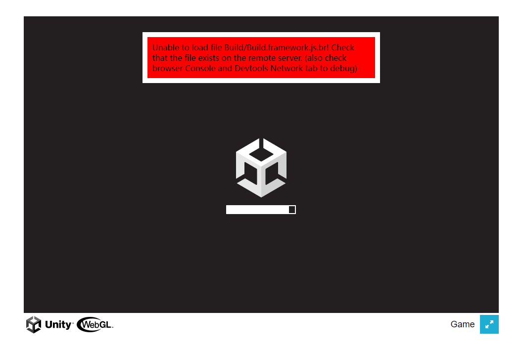 unity-player报错